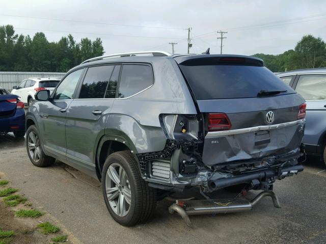 1V2RR2CA4JC555903 - 2018 VOLKSWAGEN ATLAS SEL Boz foto 3