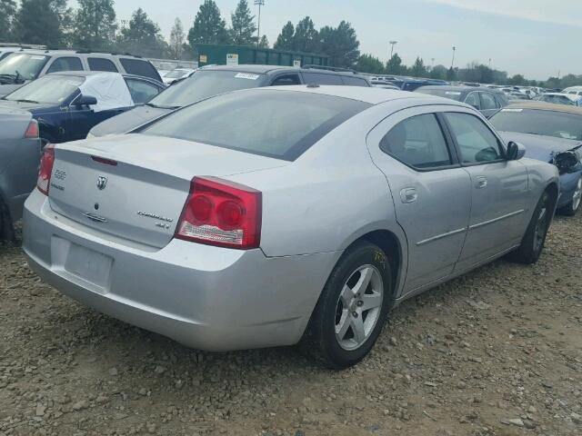 2B3CA3CV7AH276578 - 2010 DODGE CHARGER SX SILVER photo 4