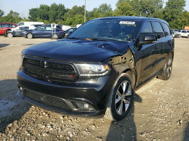 1C4SDJCT2EC483974 - 2014 DODGE DURANGO R/ BLACK photo 2