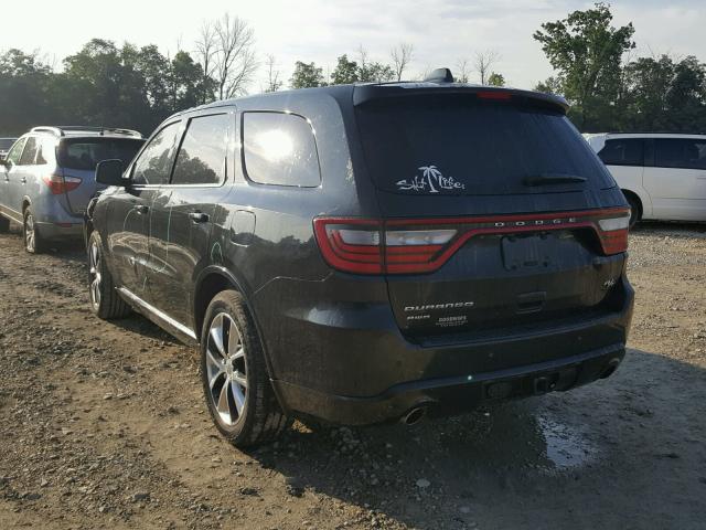 1C4SDJCT2EC483974 - 2014 DODGE DURANGO R/ BLACK photo 3