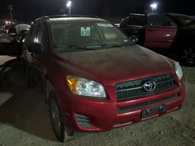 JTMZF4DV2A5023531 - 2010 TOYOTA RAV4 RED photo 1