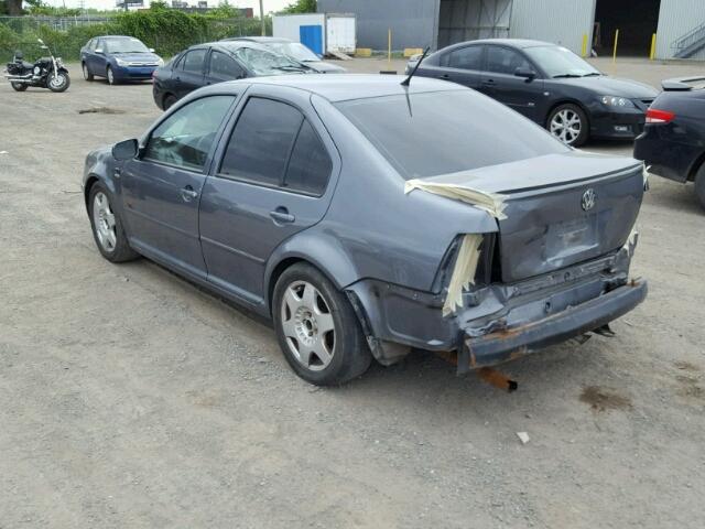 3VWSR29M44M127494 - 2004 VOLKSWAGEN JETTA GLS GRAY photo 3