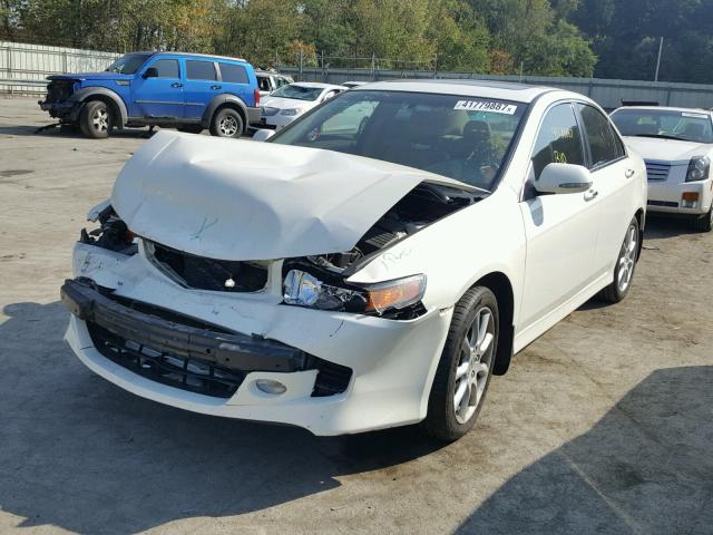 JH4CL96896C011865 - 2006 ACURA TSX WHITE photo 2