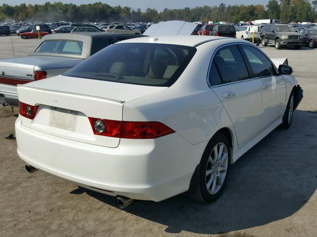 JH4CL96896C011865 - 2006 ACURA TSX WHITE photo 4