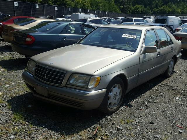 WDBGA32EXSA247186 - 1995 MERCEDES-BENZ S 320W Cuoio foto 2