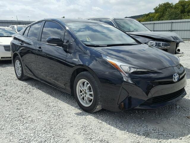 JTDKBRFU2G3509291 - 2016 TOYOTA PRIUS BLACK photo 1