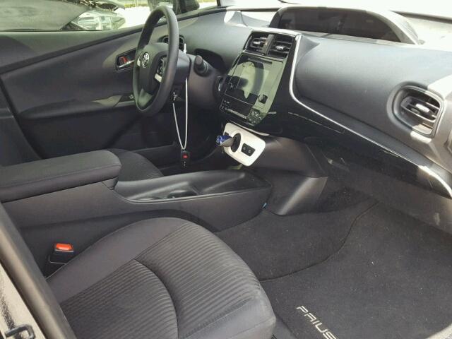 JTDKBRFU2G3509291 - 2016 TOYOTA PRIUS 黑色 照片 5