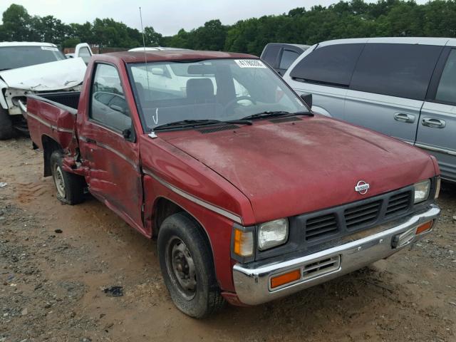 1N6SD11S9PC324511 - 1993 NISSAN TRUCK SHOR RED photo 1