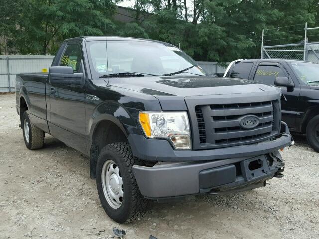 1FTMF1EW5AKE38456 - 2010 FORD F150 BLACK photo 1