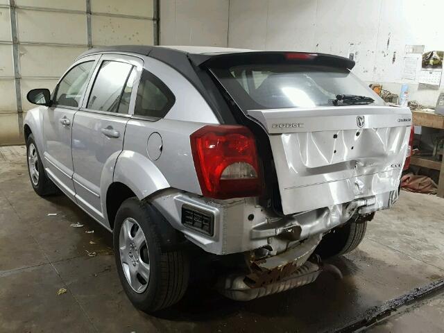 1B3HB48A49D215809 - 2009 DODGE CALIBER SILVER photo 3