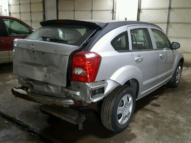 1B3HB48A49D215809 - 2009 DODGE CALIBER SILVER photo 4