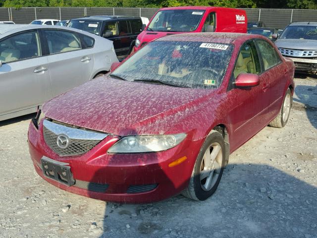 1YVFP80C235M19371 - 2003 MAZDA 6 I Կարմիր լուսանկար 2