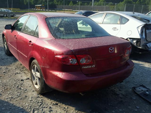 1YVFP80C235M19371 - 2003 MAZDA 6 I Կարմիր լուսանկար 3