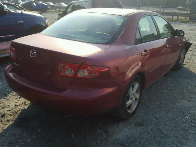 1YVFP80C235M19371 - 2003 MAZDA 6 I Կարմիր լուսանկար 4