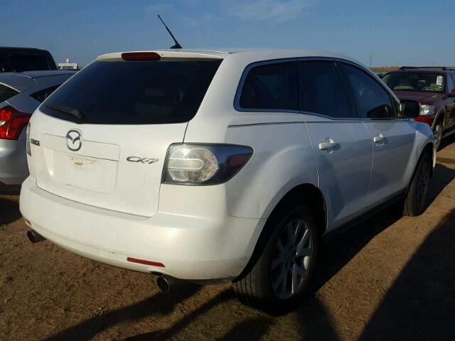 JM3ER293870164179 - 2007 MAZDA CX-7 WHITE photo 4