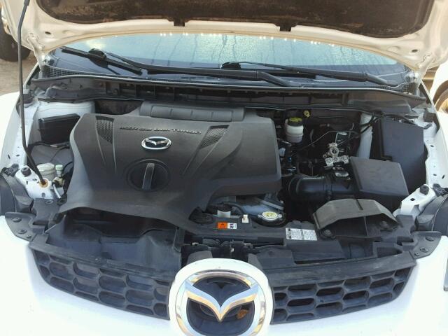 JM3ER293870164179 - 2007 MAZDA CX-7 WHITE photo 7