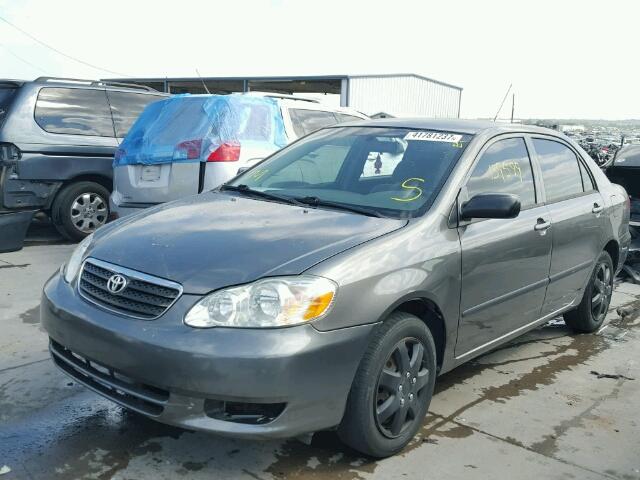 2T1BR32E25C400647 - 2005 TOYOTA COROLLA CE GRAY photo 2