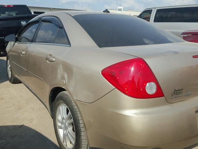 1G2ZG528754141803 - 2005 PONTIAC G6 TAN photo 3