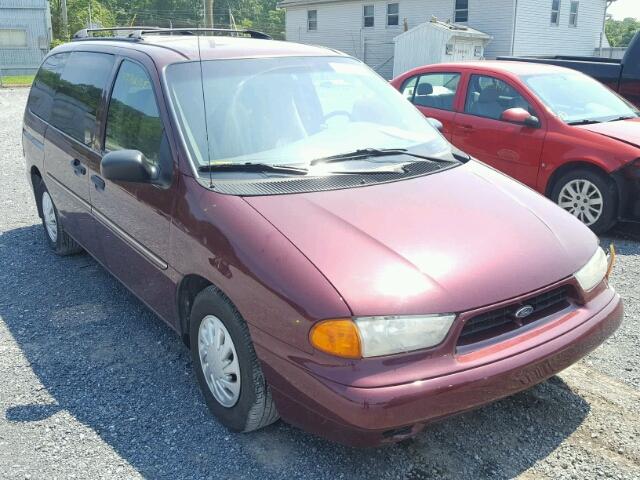 2FMZA514XWBD75996 - 1998 FORD WINDSTAR W BURGUNDY photo 1