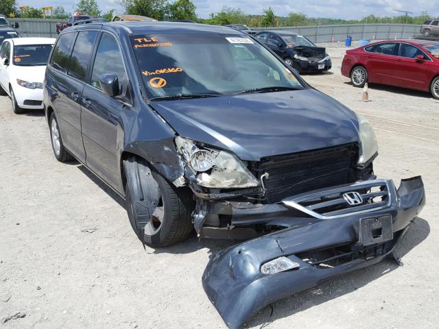 5FNRL38885B016160 - 2005 HONDA ODYSSEY TO BLUE photo 1