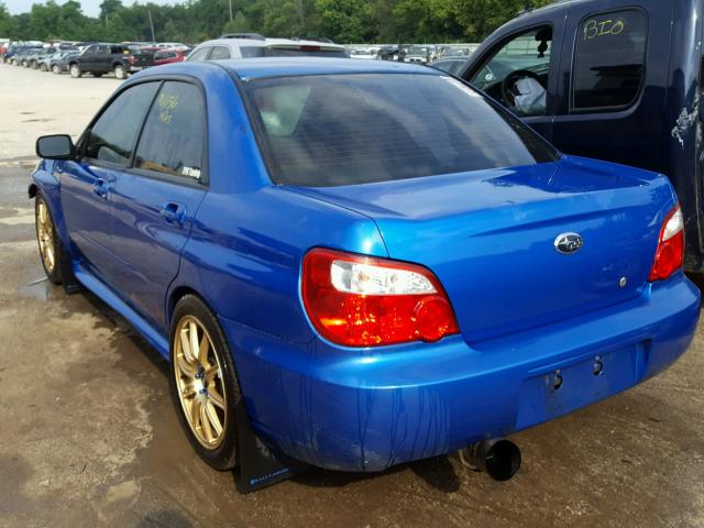 JF1GD79696G507889 - 2006 SUBARU IMPREZA SE BLUE photo 3