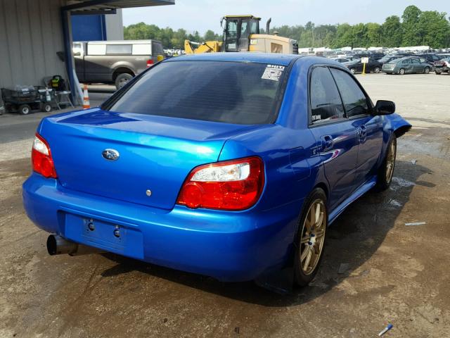 JF1GD79696G507889 - 2006 SUBARU IMPREZA SE BLUE photo 4