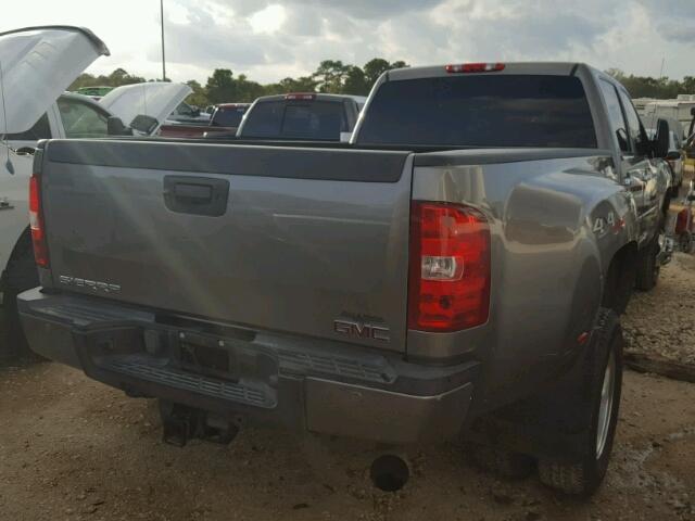 1GT426C80DF238532 - 2013 GMC SIERRA K35 GRAY photo 4