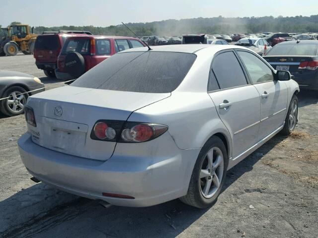 1YVHP80C785M40166 - 2008 MAZDA 6 I SILVER photo 4