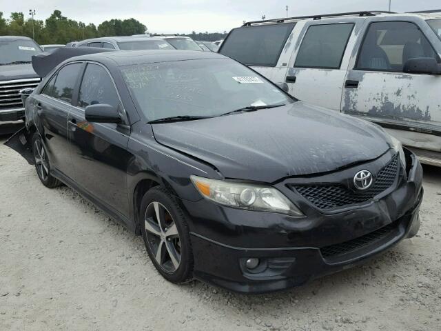 4T1BF3EK3BU170802 - 2011 TOYOTA CAMRY BASE BLACK photo 1