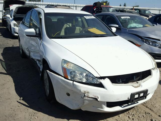 1HGCM56304A136839 - 2004 HONDA ACCORD LX WHITE photo 1