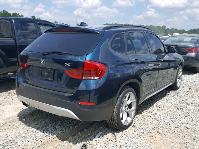 WBAVM5C50DVL63726 - 2013 BMW X1 XDRIVE3 BLUE photo 4