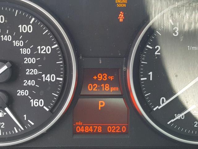 WBAVM5C50DVL63726 - 2013 BMW X1 XDRIVE3 BLUE photo 8