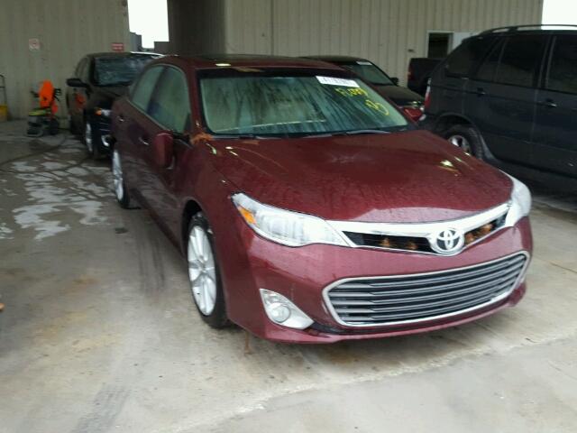 4T1BK1EB2DU037760 - 2013 TOYOTA AVALON BURGUNDY photo 1