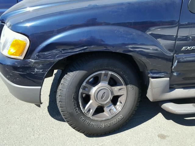 1FMZU77E83UC26561 - 2003 FORD EXPLORER S BLUE photo 9