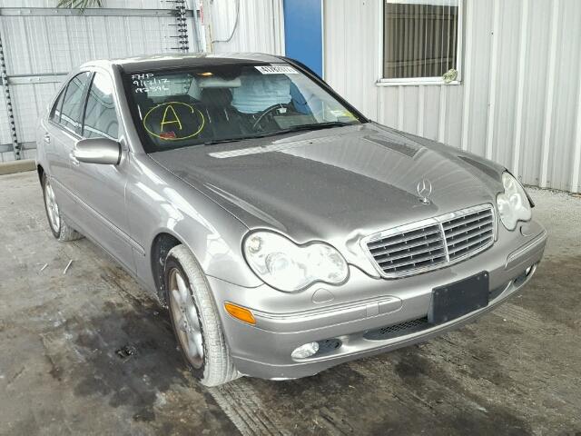 WDBRF84J74F531110 - 2004 MERCEDES-BENZ C 320 4MAT GRAY photo 1