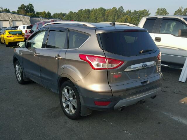 1FMCU9J91EUE13138 - 2014 FORD ESCAPE GRAY photo 3