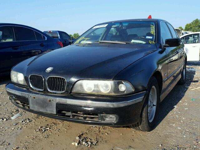 WBADD6321VBW24582 - 1997 BMW 528 I AUTO BLACK photo 2