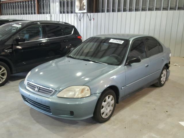 2HGEJ6617YH605471 - 2000 HONDA CIVIC BASE Yaşıl foto 2
