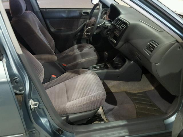 2HGEJ6617YH605471 - 2000 HONDA CIVIC BASE Yaşıl foto 5