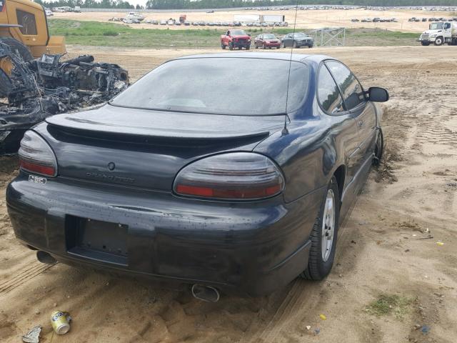 1G2WP12K8VF258284 - 1997 PONTIAC GRAND PRIX BLACK photo 4
