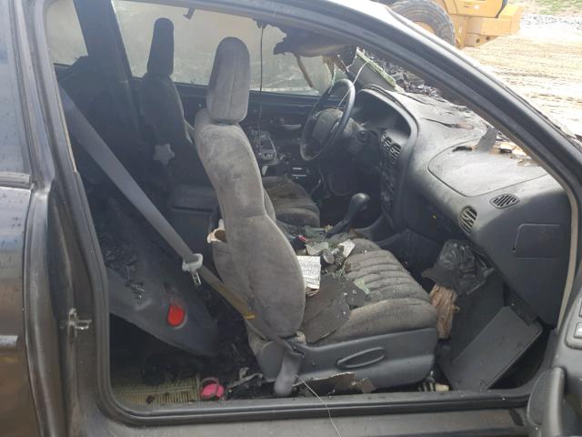 1G2WP12K8VF258284 - 1997 PONTIAC GRAND PRIX BLACK photo 5