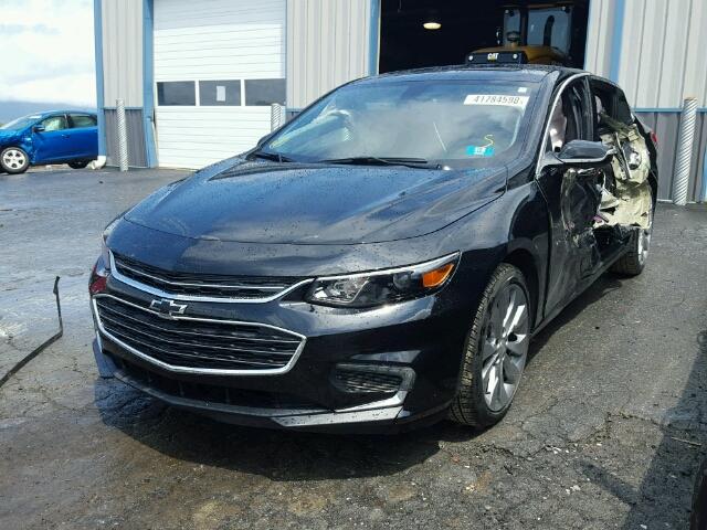 1G1ZH5SX6HF272173 - 2017 CHEVROLET MALIBU PRE BLACK photo 2