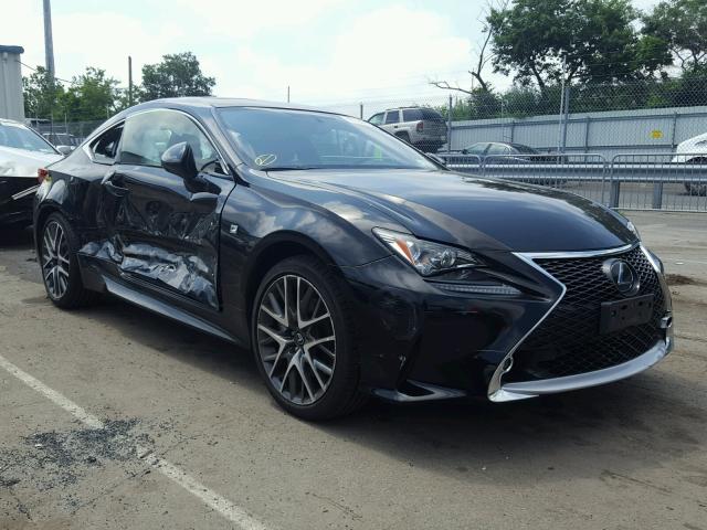 JTHSE5BC6G5005780 - 2016 LEXUS RC 350 BLACK photo 1