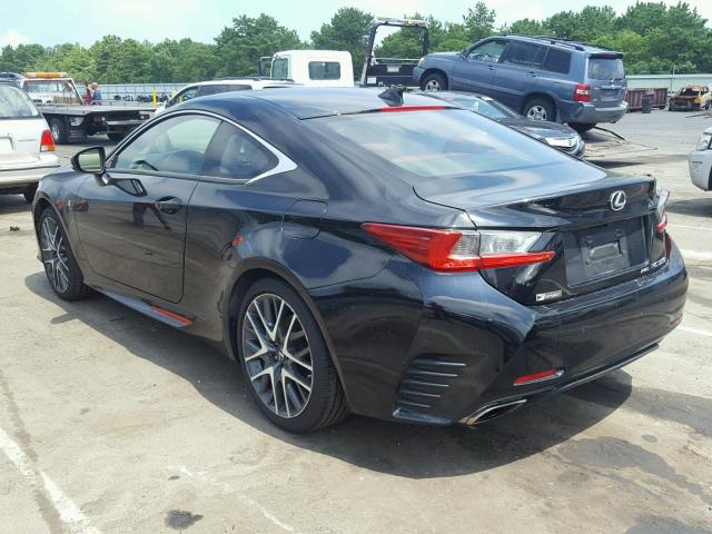 JTHSE5BC6G5005780 - 2016 LEXUS RC 350 BLACK photo 3