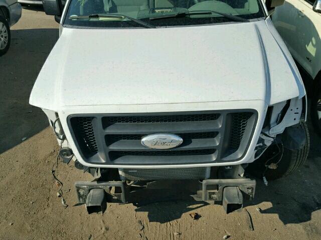 1FTRX12W86NB00160 - 2006 FORD F150 WHITE photo 7