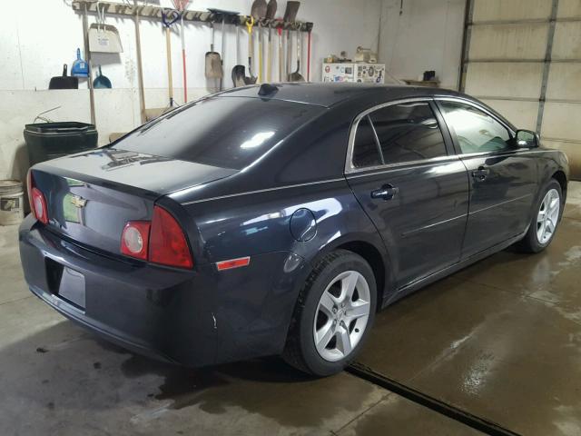 1G1ZB5E01CF211306 - 2012 CHEVROLET MALIBU LS BLACK photo 4