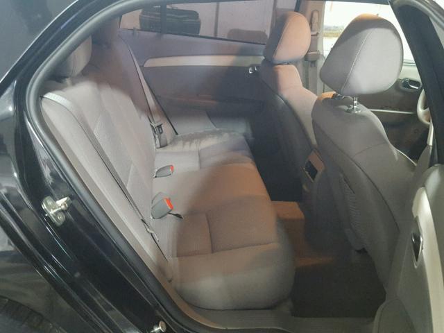 1G1ZB5E01CF211306 - 2012 CHEVROLET MALIBU LS BLACK photo 6