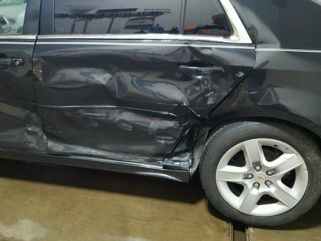 1G1ZB5E01CF211306 - 2012 CHEVROLET MALIBU LS BLACK photo 9