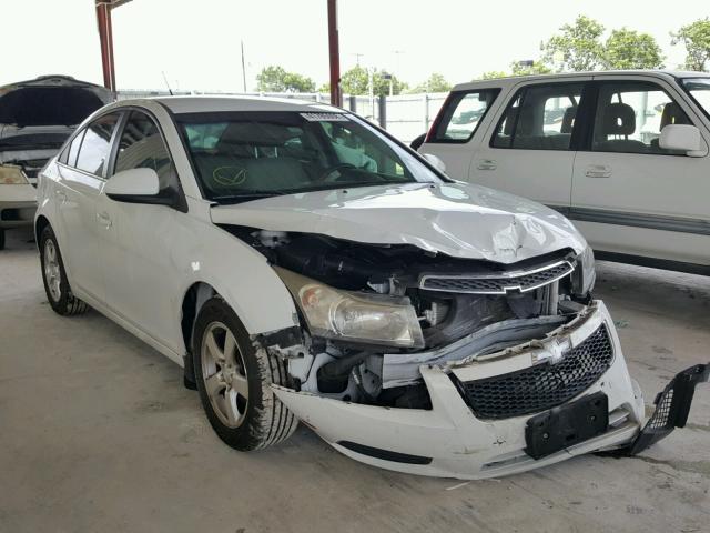 1G1PF5SC2C7220892 - 2012 CHEVROLET CRUZE LT WHITE photo 1