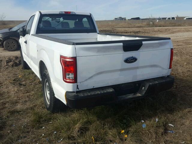 1FTMF1C86HKC16894 - 2017 FORD F150 WHITE photo 3